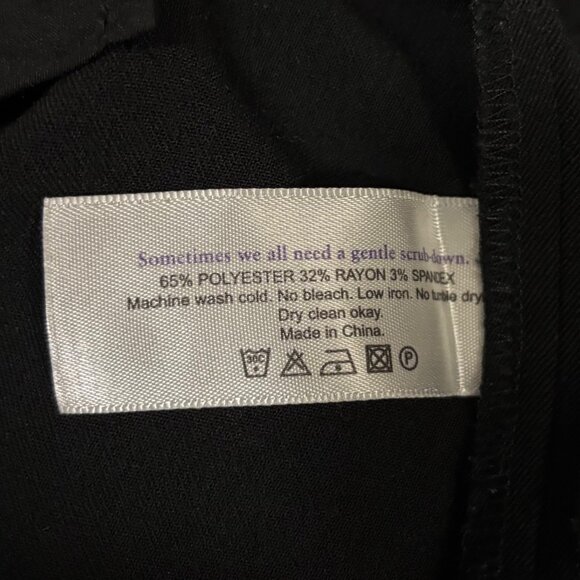 MM.LaFleur Womens Clooney Light Twill Trouser Pants Size 10 Black Wide leg - Picture 9 of 9